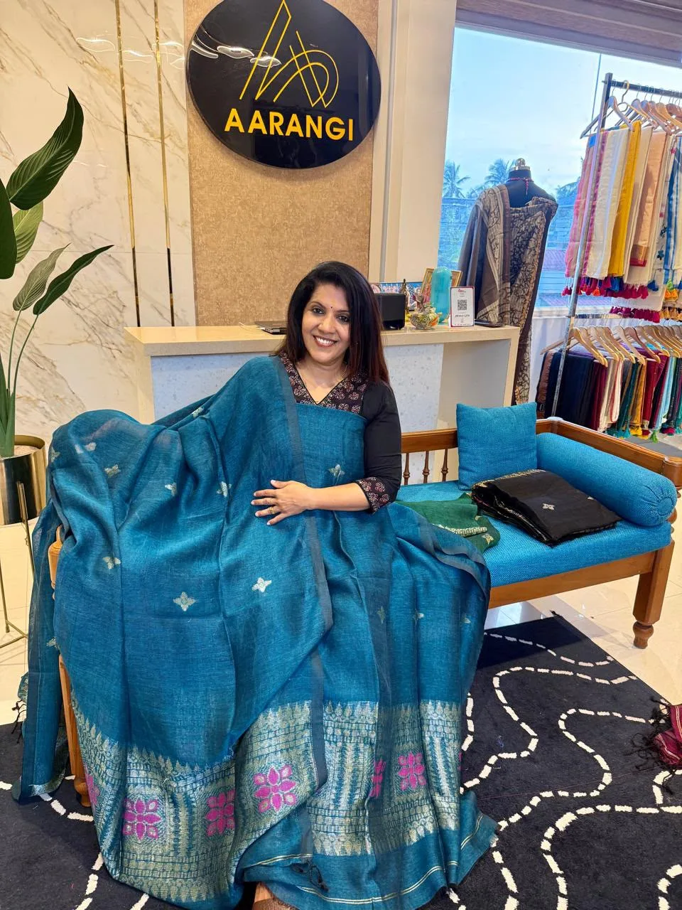 Inside the Aarangi shop in Kollam